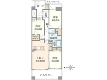 【東京都/江東区南砂】エムステージ・ウエスティア 間取り図