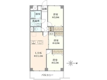 【東京都/練馬区高野台】エンゼルハイム石神井公園 壱番館 間取り図