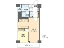 【東京都/江東区塩浜】ニューライフマンション木場 間取り図