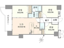【千葉県/千葉市中央区南町】ダイアパレス京葉蘇我III 間取り図