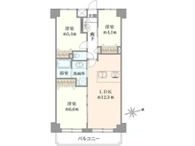 【東京都/江東区木場】NICハイム木場公園第6 間取り図