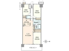 【東京都/江東区亀戸】エクステ東大島 間取り図