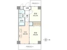 【東京都/江東区東砂】NICニックハイム南砂 間取り図