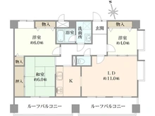 【東京都/葛飾区お花茶屋】ライオンズマンションお花茶屋駅前通り 間取り図