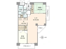 【東京都/江東区東陽】ファミリータウン東陽 E棟 間取り図