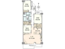 【東京都/江東区猿江】ダイアパレス猿江恩賜公園 間取り図