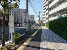 【東京都/江東区扇橋】クレヴィア住吉 前面道路