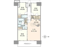 【東京都/江東区扇橋】クレヴィア住吉 間取り図