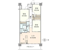 【東京都/江東区塩浜】クリオレジダンス東京 間取り図