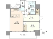 【東京都/大田区大森北】パークタワー大森 間取り図