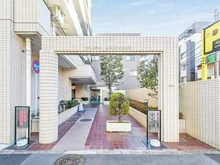 【東京都/墨田区菊川】菊川ガーデンハウス アプローチ