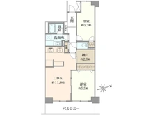 【東京都/江東区大島】東大島ファミールハイツ 1号館 間取り図