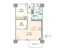 【東京都/江東区北砂】北砂四丁目住宅 間取り図
