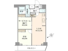 【東京都/墨田区墨田】GENOVIA鐘ヶ淵 間取り図