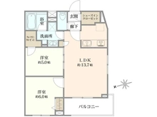 【東京都/板橋区東山町】GENOVIA板橋東山町skygarden 間取り図
