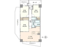 【東京都/江東区東陽】ダイアパレス東陽町 間取り図