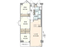 【東京都/江東区東砂】グリーンパーク東砂 間取り図