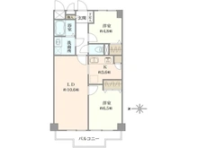 【東京都/江東区北砂】ゾンネンハイム北砂 間取り図