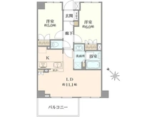 【東京都/墨田区墨田】ライオンズクオーレ東向島 間取り図