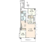 【東京都/板橋区桜川】ハウス城北中央公園 間取り図