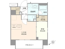 【東京都/台東区浅草】デュオヴェール浅草 間取り図