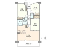 【東京都/世田谷区世田谷】東急ドエル・アルス世田谷ネクステージ  間取り図