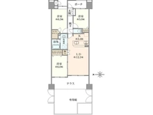 【東京都/江東区猿江】アリアシティ 間取り図