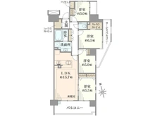 【東京都/江東区南砂】プラウド東陽町ガーデンズ 間取り図
