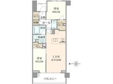 【東京都/渋谷区千駄ヶ谷】シティハウス神宮北参道 間取り図