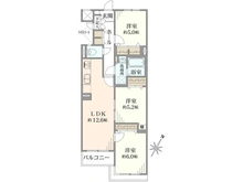 【千葉県/市川市入船】ライオンズマンション市川行徳 間取り図
