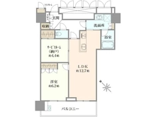 【東京都/目黒区大橋】プリズムタワー 間取り図