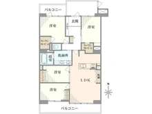【千葉県/浦安市日の出】フォーラム海風の街 16号棟 間取り図