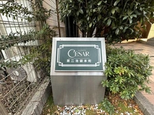 【東京都/豊島区池袋本町】セザール第二池袋本町 マンション表札