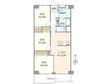 【東京都/江東区東砂】大島スカイハイツ 間取り図