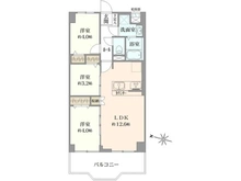 【東京都/板橋区東坂下】洋伸小豆沢公園マンション 間取り図
