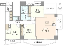 【東京都/江東区東陽】ライオンズシティ東陽町親水公園 間取り図