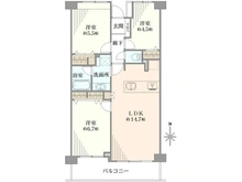 【東京都/目黒区南】ノヴァ目黒南A  間取り図