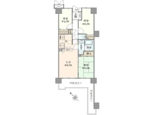 【東京都/板橋区小豆沢】パークハイツ小豆沢 間取り図