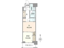【東京都/台東区今戸】日神デュオステージ浅草今戸 間取り図
