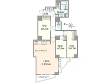 【東京都/江東区大島】ザ・ガーデンタワーズ サンライズタワー 間取り図