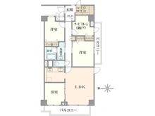 【東京都/江東区東砂】仙台堀公園ハイツ 間取り図