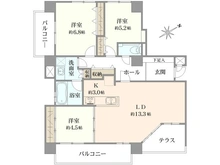 【東京都/世田谷区用賀】クレド用賀 間取り図