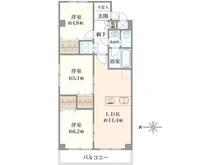 【東京都/江東区南砂】トーア南砂マンション 間取り図