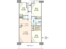 【東京都/江東区扇橋】コスモ住吉扇橋 間取り図