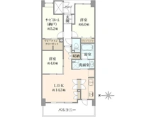 【東京都/葛飾区南水元】フローレンス金町 間取り図