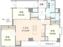 【東京都/江東区大島】ライオンズステーションプラザ大島 間取り図
