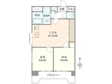【東京都/江東区南砂】南砂パブリックハイツ 間取り図