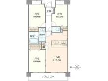 【東京都/板橋区坂下】ビューネ蓮根城北公園 間取り図