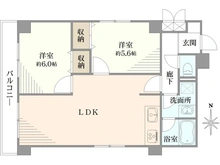 【東京都/江東区木場】中銀木場マンシオン 間取り図