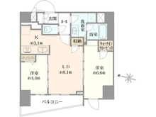 【東京都/北区東十条】コンシェリア東京　HIGASHIJUJO RESIDENCE 間取り図